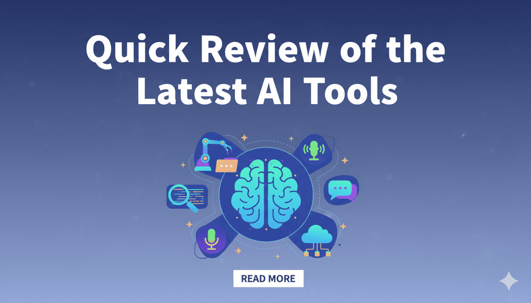 Quick Review of the Latest AI Tools: What's New in 2023?