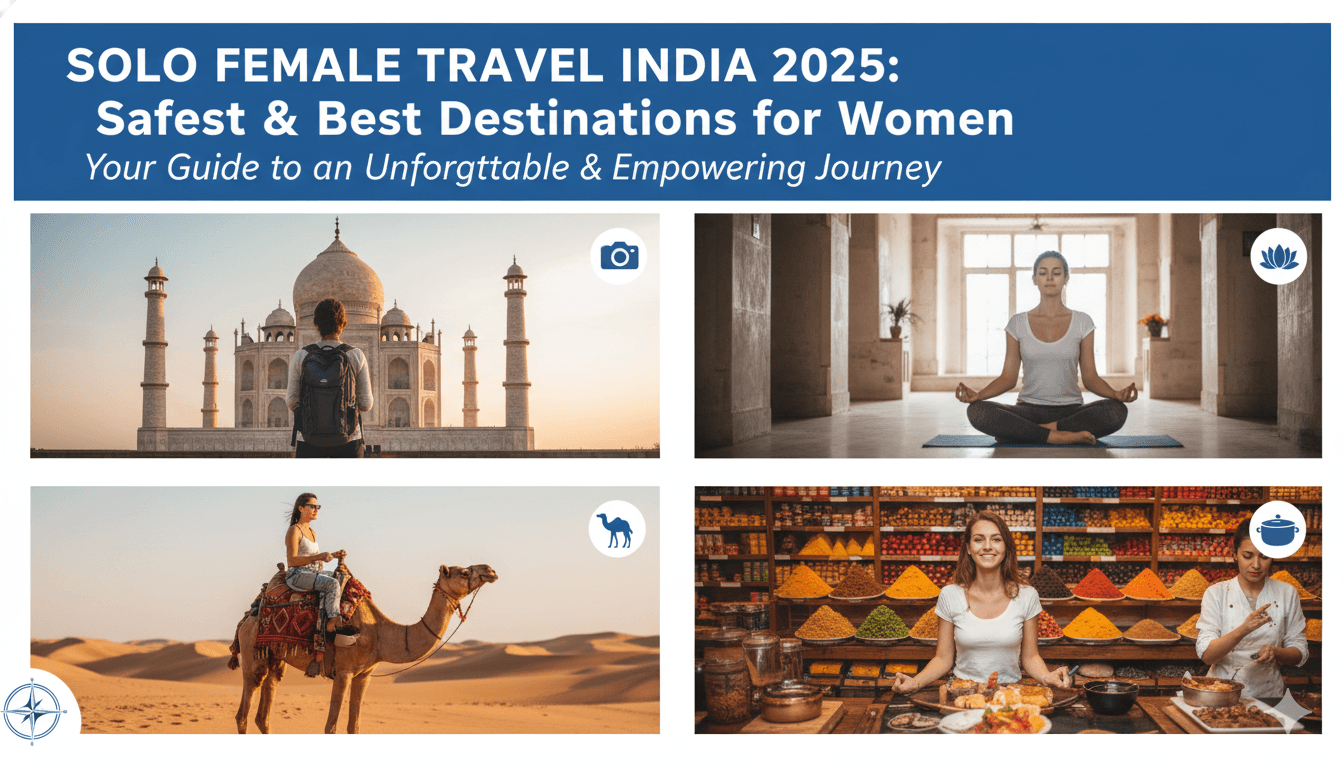 Best Solo Travel Destinations for Women in India 2025