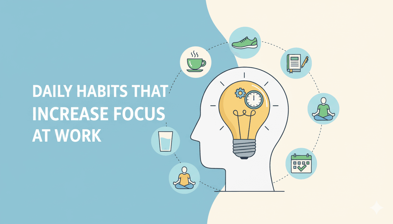 Daily Habits That Increase Focus at Work