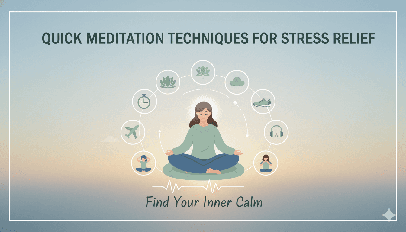 Quick Meditation Techniques for Stress Relief