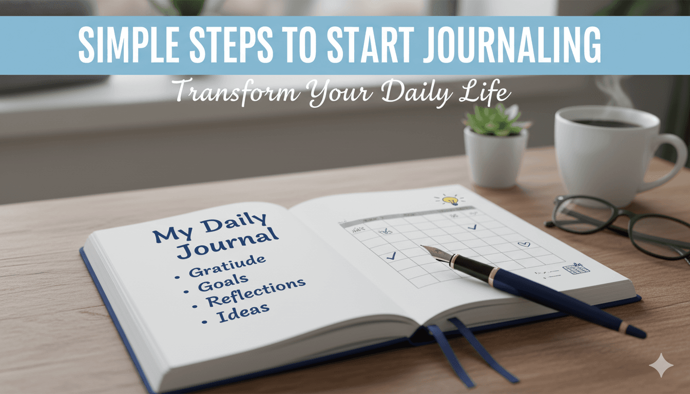 Simple Steps to Start Journaling and Transform Your Daily Life