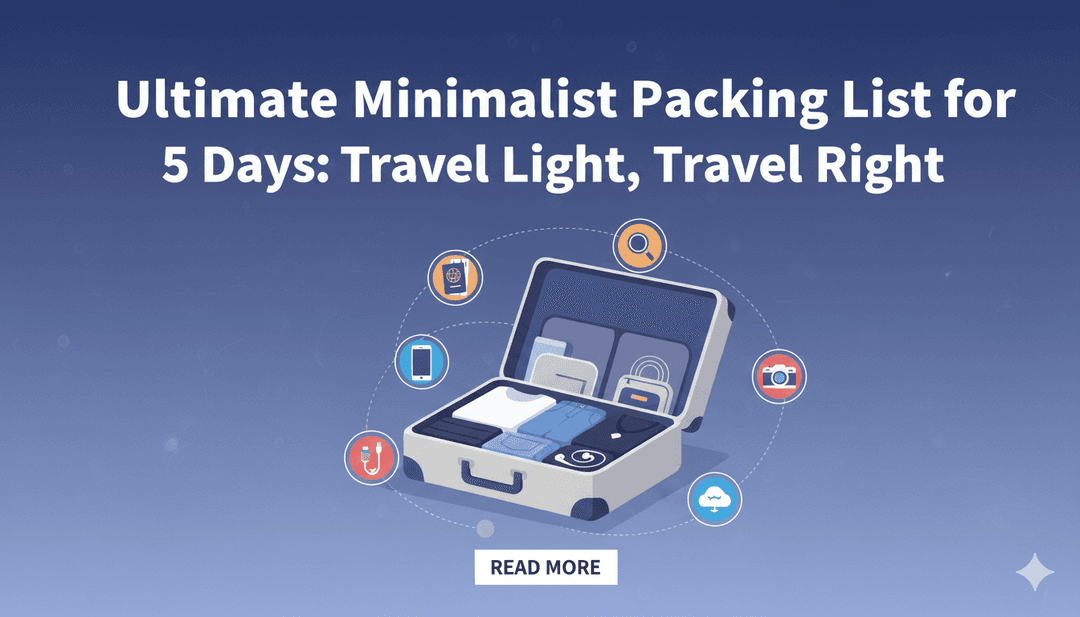 Ultimate Minimalist Packing List for 5 Days: Travel Light, Travel Right