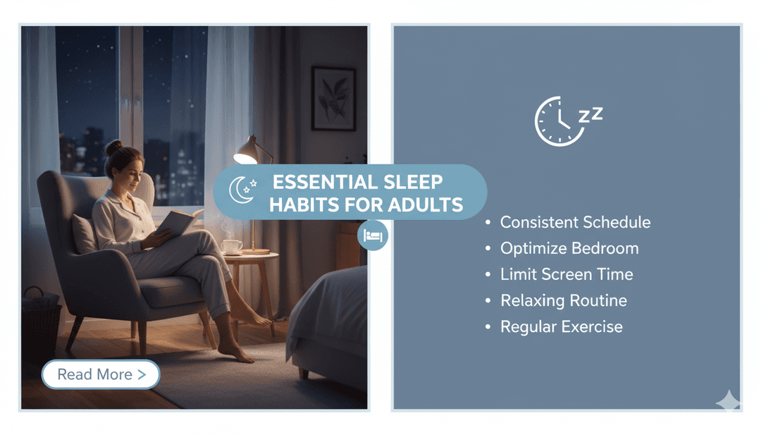 Essential Sleep Habits for Adults: Transform Your Nights and Days
